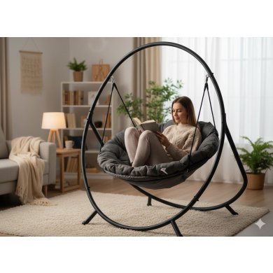 Підвісне крісло Garden Line PATIO Сірий FAT9934 фото - 5