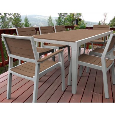 Садовий стіл Keter HARMONY Капучино 230684 фото - 2