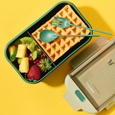 Ланч-бокс з столовими приборами Homla BOXIE 540 мл Зелений - 8 Ланч-бокс з столовими приборами Homla BOXIE 540 мл Зелений 233738 фото - 8