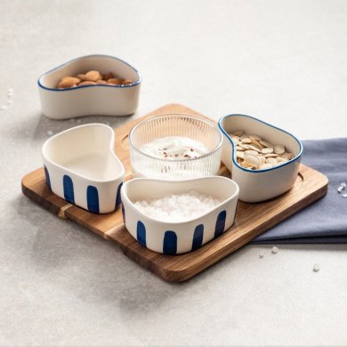 Сервировочный набор Homla MODERN HAMPTONS Белый 240895 фото - 5