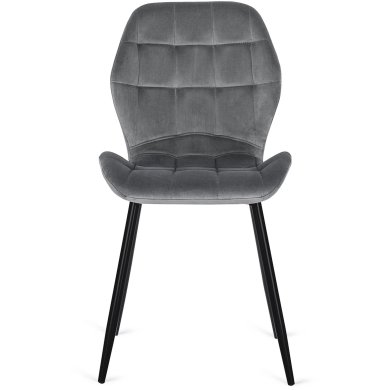 Обідній стілець Mebel Elit LUCKY Welur Сірий ME.LUCKY/P/V/K фото - 2