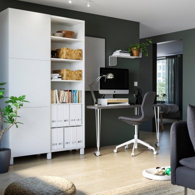 IKEA Ніжка для столу KRILLE 70 см Білий (ИКЕА КРИЛЛЕ) 30250257 фото - 11