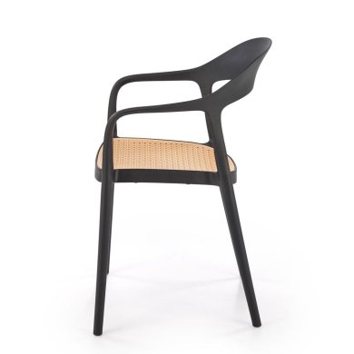 Садовый стул Halmar K530 Черный - 4 Садовый стул Halmar K530 Черный V-CH-K/530-KR-CZARNY фото - 4