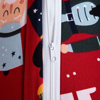 Комплект постельного белья Homla AITONA 160x200 см Красный 235801 фото - 4