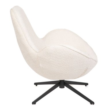 Кресло мягкое поворотное Homla LUNAIRE BOUCLE Бежевый - 3 Кресло мягкое поворотное Homla LUNAIRE BOUCLE Бежевый 227086 фото - 3