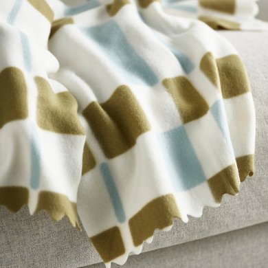 IKEA Плед SVARTFIBBLA 120х160 см Разноцветный (ИКЕА СВАРТФИББЛА) 70572171 фото - 5