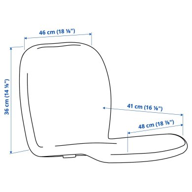 IKEA SKALSTA (ИКЕА РОКИ) 20611783 фото - 3