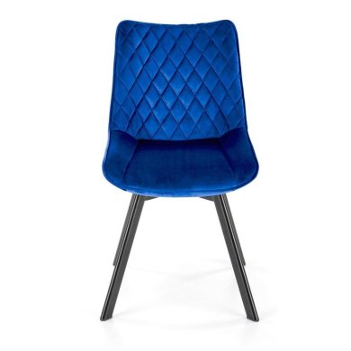 Обідній стілець поворотний Halmar K520 Синій V-CH-K/520-KR-GRANATOWY фото - 6