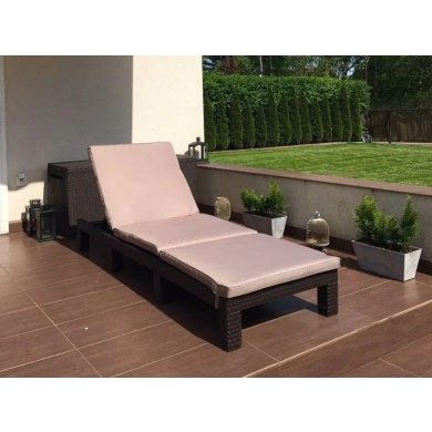 Комплект складаних шезлонгів Keter DAYTONA DELUXE 2 шт Коричневий - 4 Комплект складаних шезлонгів Keter DAYTONA DELUXE 2 шт Коричневий 006070 фото - 4