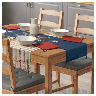 IKEA Дорожка на стол (раннер) SLATTIKA 35x130 см Принт (ИКЕА СЛАТТИКА) 70551734 фото - 3
