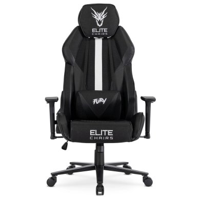 Геймерское кресло Mebel Elit FURY Черно-белый - 2 Геймерское кресло Mebel Elit FURY Черно-белый ME.FURY/CZ/B/E/T/FO фото - 2
