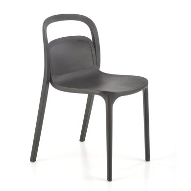 Садовый стул Halmar K490 Черный - 5 Садовый стул Halmar K490 Черный V-CH-K/490-KR-CZARNY фото - 5