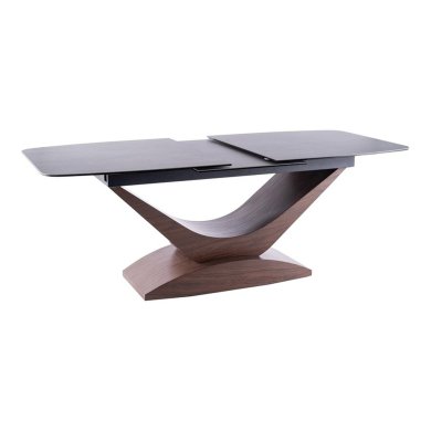 Раскладной обеденный стол Signal DOLCE Ceramic Marmur Орех DOLCESZOR180 фото - 3