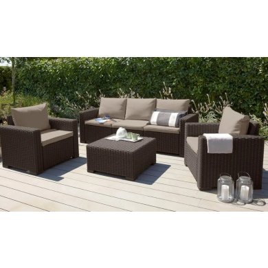 Садовый стол Keter CALIFORNIA Коричневый 201390 фото - 3