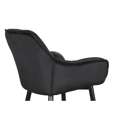 Барный стул Signal Cherry H-2 Velvet Черный CHERRYH2CC фото - 2