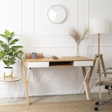 Письменный стол Mebel Elit REA Белый ME.REA/D/B/B фото - 6