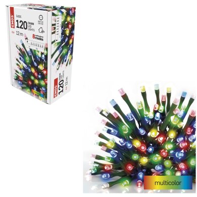 Новорічна гірлянда Chomik 120 LED 12 м Мікс EMO95935