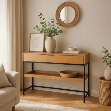 Консоль Mebel Elit RUBY Дуб ME.RUBY/D/CZ/B фото - 6