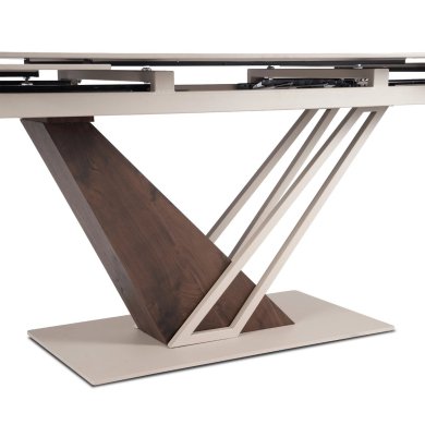 Раскладной обеденный стол Mebel Elit REX Ceramic Marmur Белый ME.REX/B/O/KASZ/S160-220 фото - 4