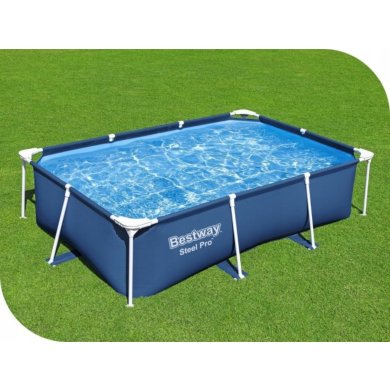 Каркасний басейн Bestway 56403 STEEL PRO 259х170х61 см Синій - 3 Каркасний басейн Bestway 56403 STEEL PRO 259х170х61 см Синій BES56403 фото - 3