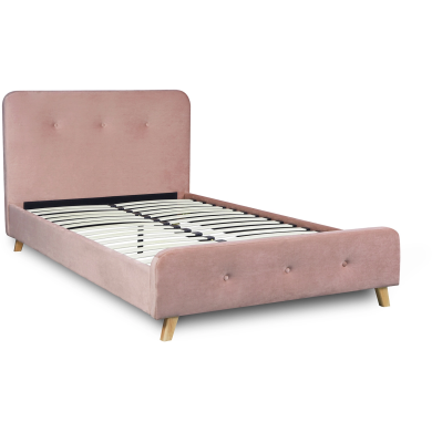 Кровать Mebel Elit MIKEL 120х200 см Розовый ME.MIKEL/120/R/V/LOZ фото - 4
