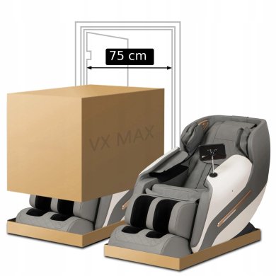 Крісло масажне Mebel Elit VX MAX Сірий ME.VXMAX/P/E/ANG/FW фото - 14