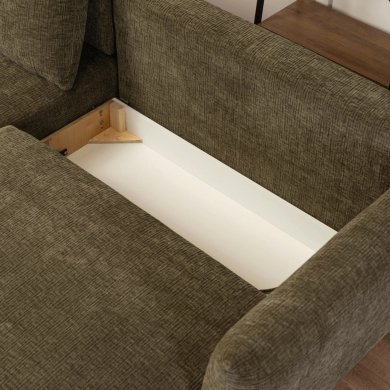 Розкладний диван Mebel Elit ARCO Оливковий MLK.ADEL/OVERTHEHORIZON38/NAR фото - 9