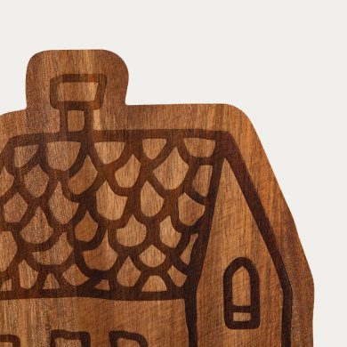 Сервірувальна дошка Homla SILJAN 25x19,5 см Дерево 241920 фото - 3