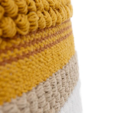 Декоративная наволочка Homla NIVA 45x45 см Горчичный 218240 фото - 4