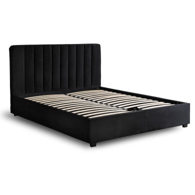 Ліжко Mebel Elit MARI Welur 160x200 см Чорний ME.MARI/160/CZ/V/LOZZPOJ фото - 2