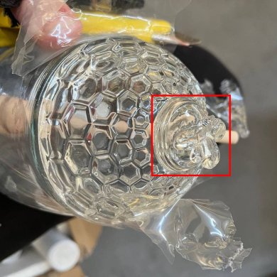 УЦІНКА Банка для меду з ложкою Homla REGEL 550 мл Прозорий brak/213124 фото - 2