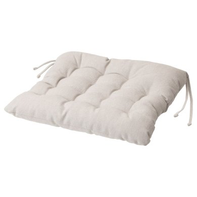 IKEA Подушка на стілець VIPPART Бежевий (ИКЕА VIPPÄRT) 00410101
