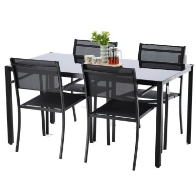 Комплект садовой мебели Garden Line ANH6135KPL Черный ANH6135KPL фото - 2