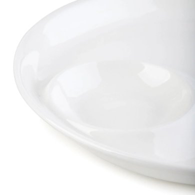 Сервірувальна тарілка Homla FABIO 30 см Білий 222327 фото - 4