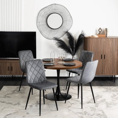 Обеденный стул Mebel Elit FORIS Серый ME.FORIS/P/V/K фото - 5