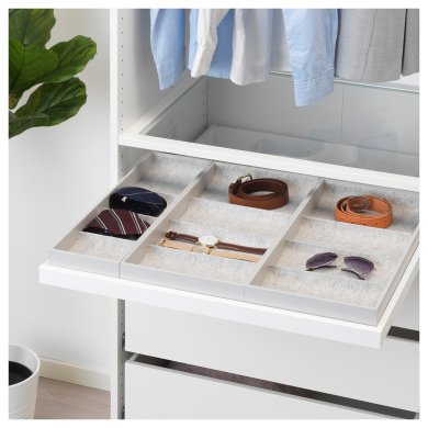 IKEA Выдвижная полка с вставкой KOMPLEMENT (ИКЕА КОМПЛИМЕНТ) 99249501 фото - 5