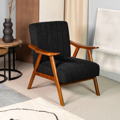 Кресло мягкое Homla TERRA 2 Черный 213199 фото - 5