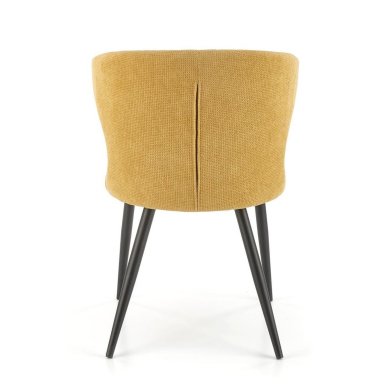 Обідній стілець Halmar K496 Гірчичний - 5 Обідній стілець Halmar K496 Гірчичний V-CH-K/496-KR-MUSZTARDOWY фото - 5