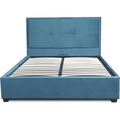 Ліжко Mebel Elit ANDRE 140x200 см Темно-синій ME.ANDRE/140/GR/V/LOZZPOJ фото - 3