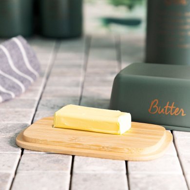 Маслянка Homla ESCILLE 15x10x6 см Зелений - 6 Маслянка Homla ESCILLE 15x10x6 см Зелений 226423 фото - 6