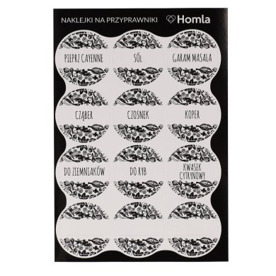 Наклейки для спецій Homla ОТТО | 36 шт. 211098 фото - 4