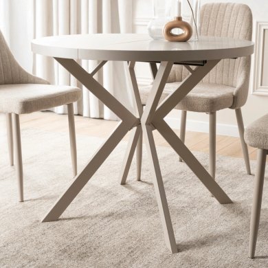 Розкладний обідній стіл Mebel Elit LUGO Кашемір ME.LUGO/KASZ/KASZ/S фото - 10