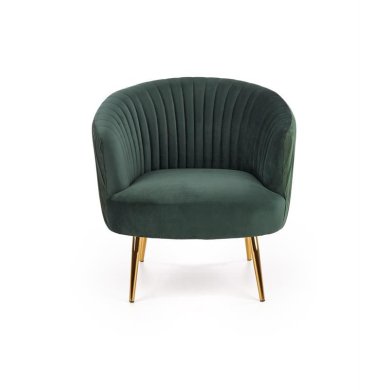 Кресло мягкое Halmar Crown Темно-зеленый V-CH-CROWN-FOT-C.ZIELONY фото - 5