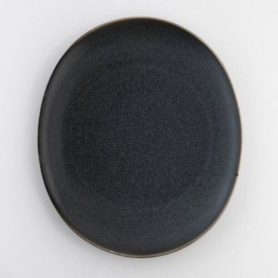 Тарілка Duka Time Black 28x24 см | Чорний - 5 Тарілка Duka Time Black 28x24 см | Чорний 1218961 фото - 5