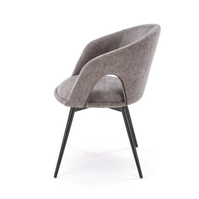 Обідній стілець поворотний Halmar K550 Попелястий V-CH-K/550-KR-POPIELATY фото - 3