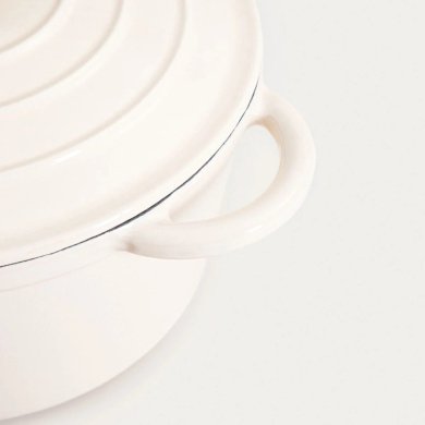 Каструля з кришкою Homla ANDREAS 4 л Бежевий 244314 фото - 3