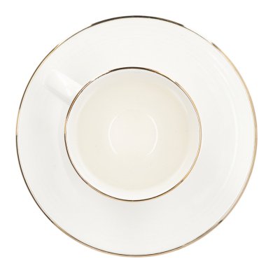 Чашка с блюдцем Homla ELLIE 90 мл | Белый 159548 фото - 5