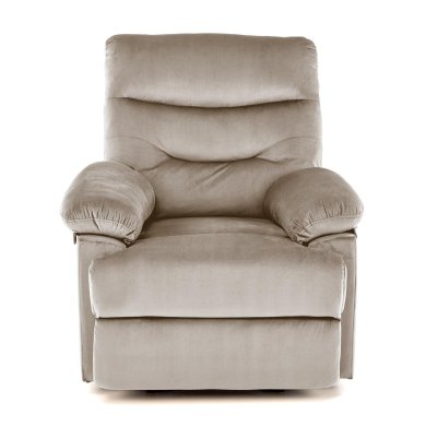 Кресло мягкое раскладное с реклайнером Halmar DRAGER Бежевый V-CH-DRAGER-FOT-BEŻOWY фото - 4