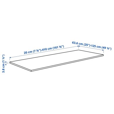 IKEA Столешница SKOGSA (ИКЕА СКОГС) 60372318 фото - 25