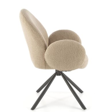 Обеденный стул поворотный Halmar K498 Капучино V-CH-K/498-KR-CAPPUCCINO фото - 4